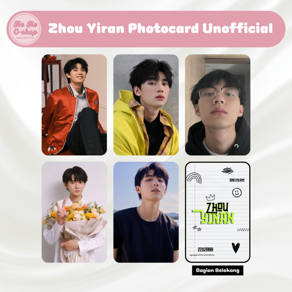 Photocard Zhou Yiran Unofficial