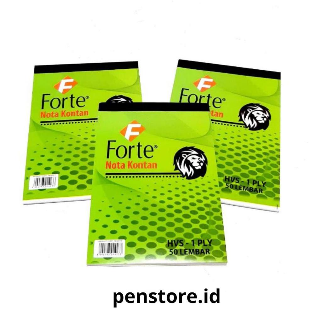 

Nota Kontan FORTE K1 (1Ply) Kecil