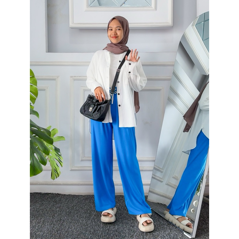 loose pants celana bangkok knit import