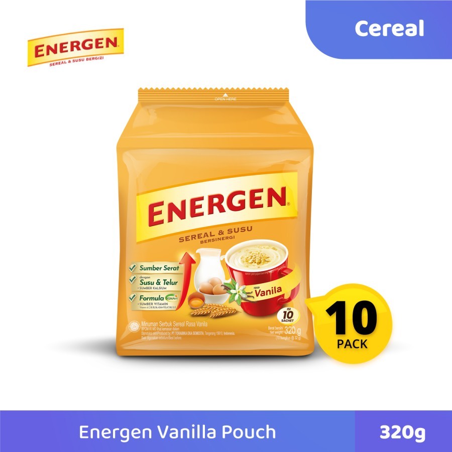 

Energen Cereal Instant puch All Varian Rasa