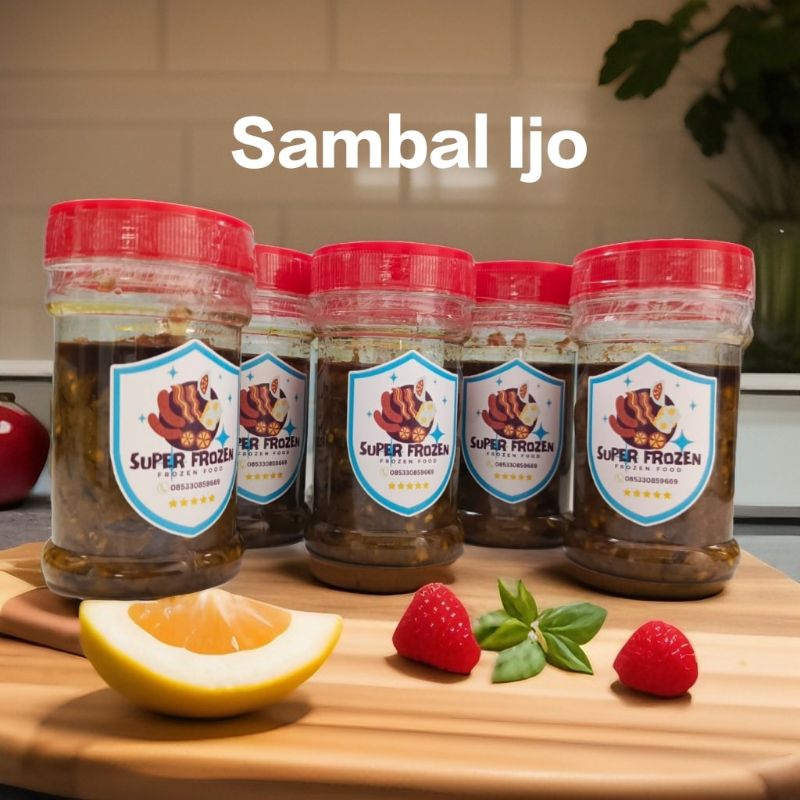

SAMBAL IJO PADANG PEDAS NIKMAT HOMEMADE SUPER FROZEN