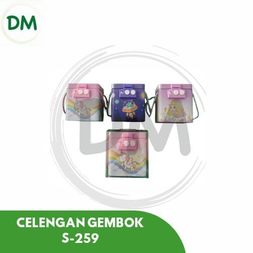 CELENGAN GEMBOK KALENG Bentuk anak lucu dan unik murah