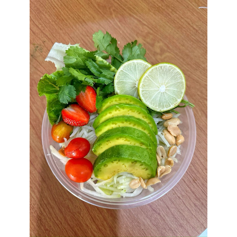 

Avocado Mango/Papaya Salad (Tanpa Bihun)