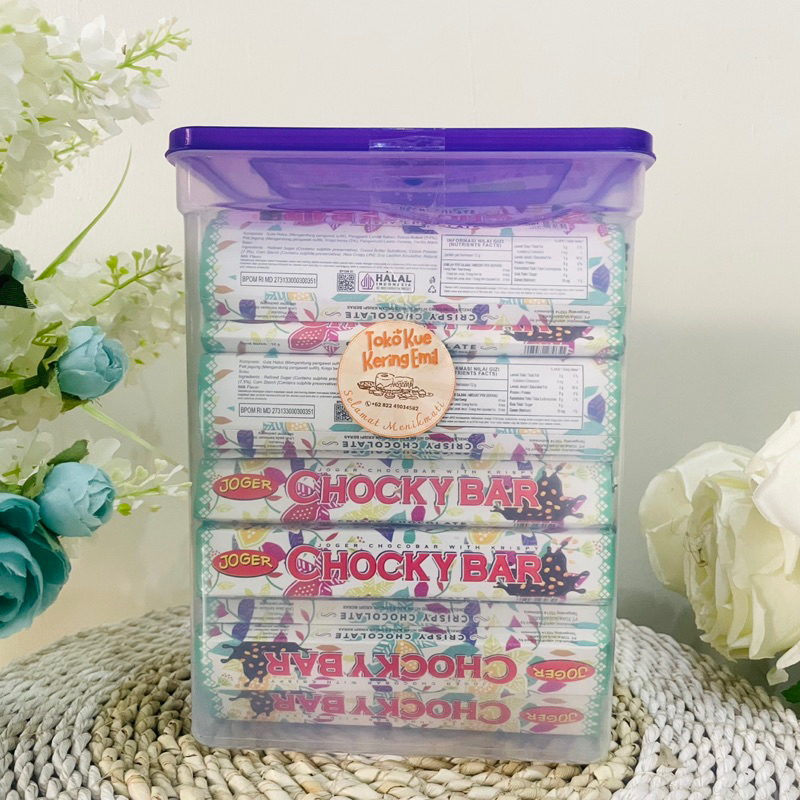 

READY CHOCOLATE CHOCKYBAR 1 BOX ISI 40 PCS HALAL