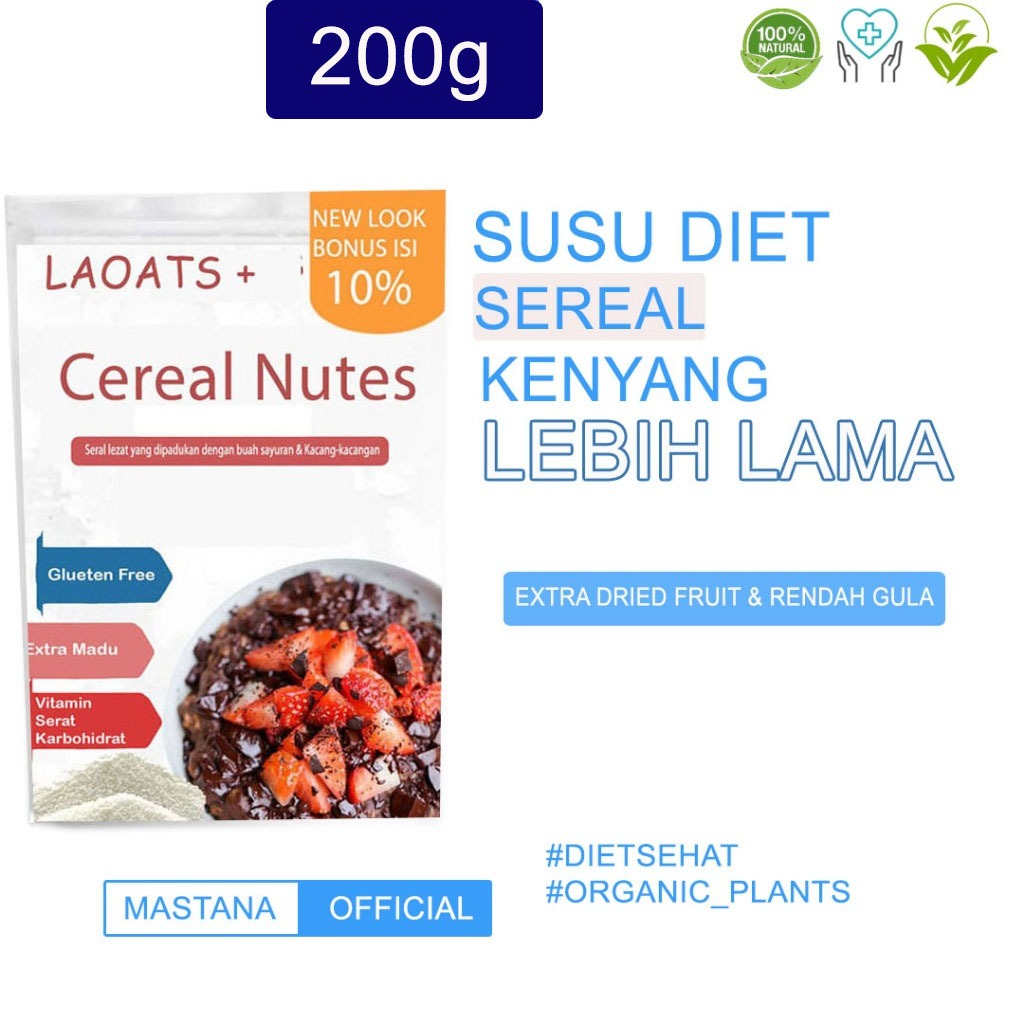 

Sereal Diet Makanan Diet Rendah Kalori Pengganti Makan Susu Diet Pelangsing Penurun Berat Badan Cereal Diet Laoats