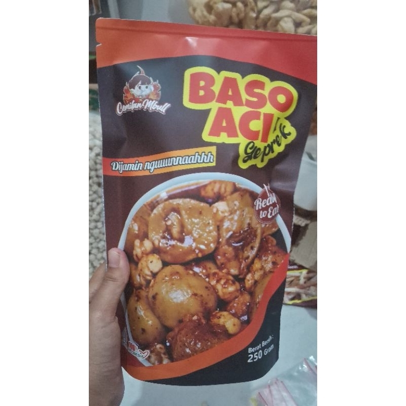 

BASO ACI ISI AYAM SUWIR & JANDO SAPI (GEPREK)