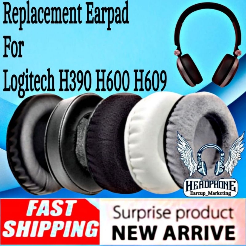 Earcup Earpad Busa Headset Logitech H390 H600 H609 H 370 600 609
