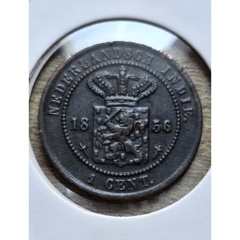 Koin benggol 1 Cent 1856