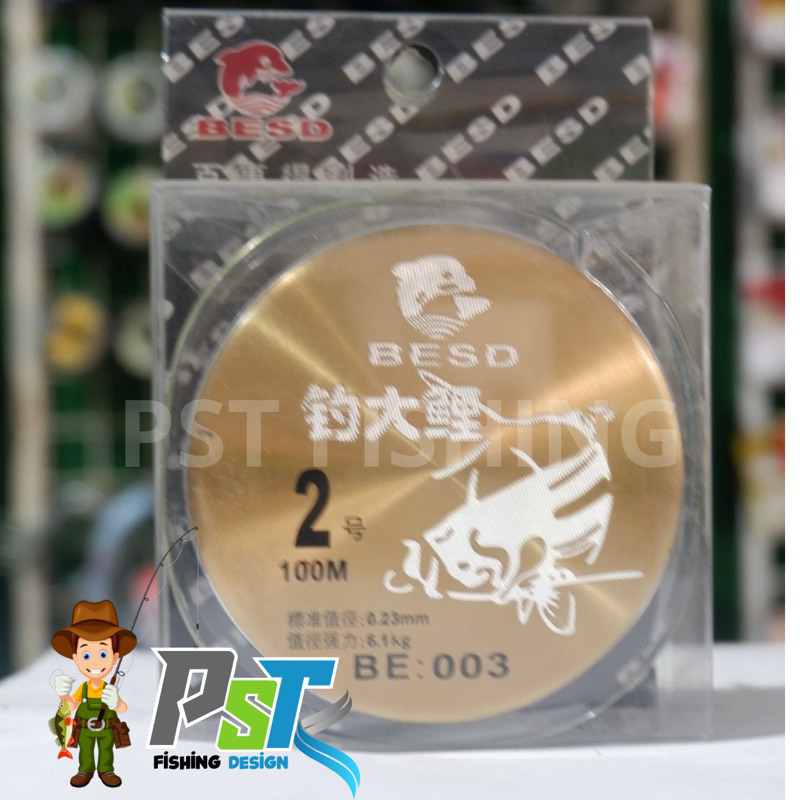BESD BE003 GOLD -SENAR PANCING-BENANG-NILON-ALAT PANCING