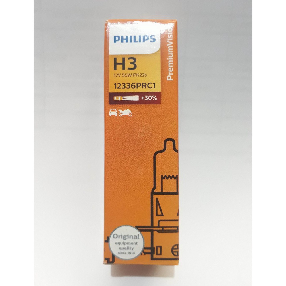 KODE M9R Lampu Halogen H3 Philips