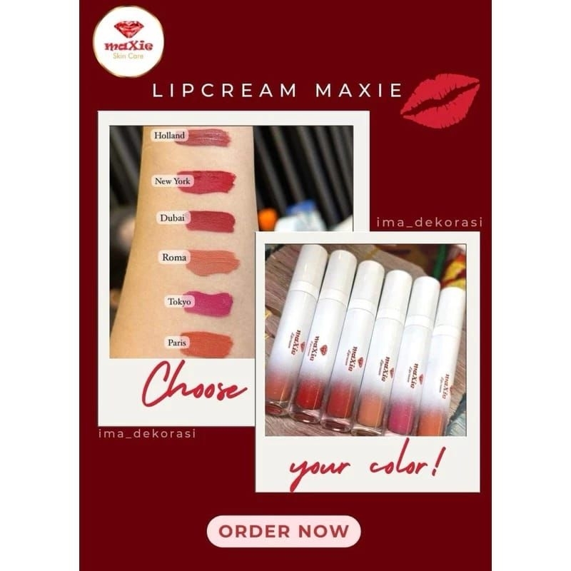 maxie glow lipcream - lipcream maxie glow