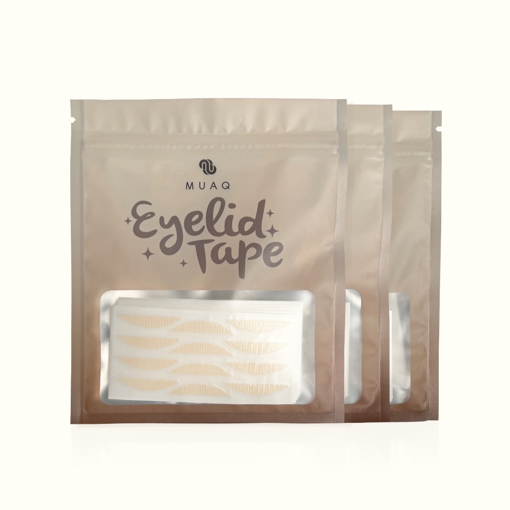 ECER / SHARE IN JAR - MUAQ Lembaran Eyelid Tape / EYELID JARING / SKOT JARING / MUAQ NYLON LACE EYEL