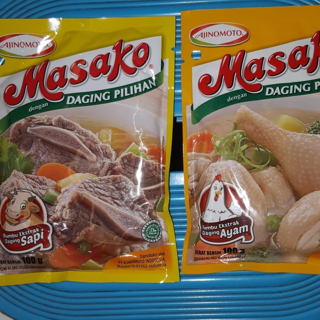 

Masako Rasa Ayam & Sapi 100gr