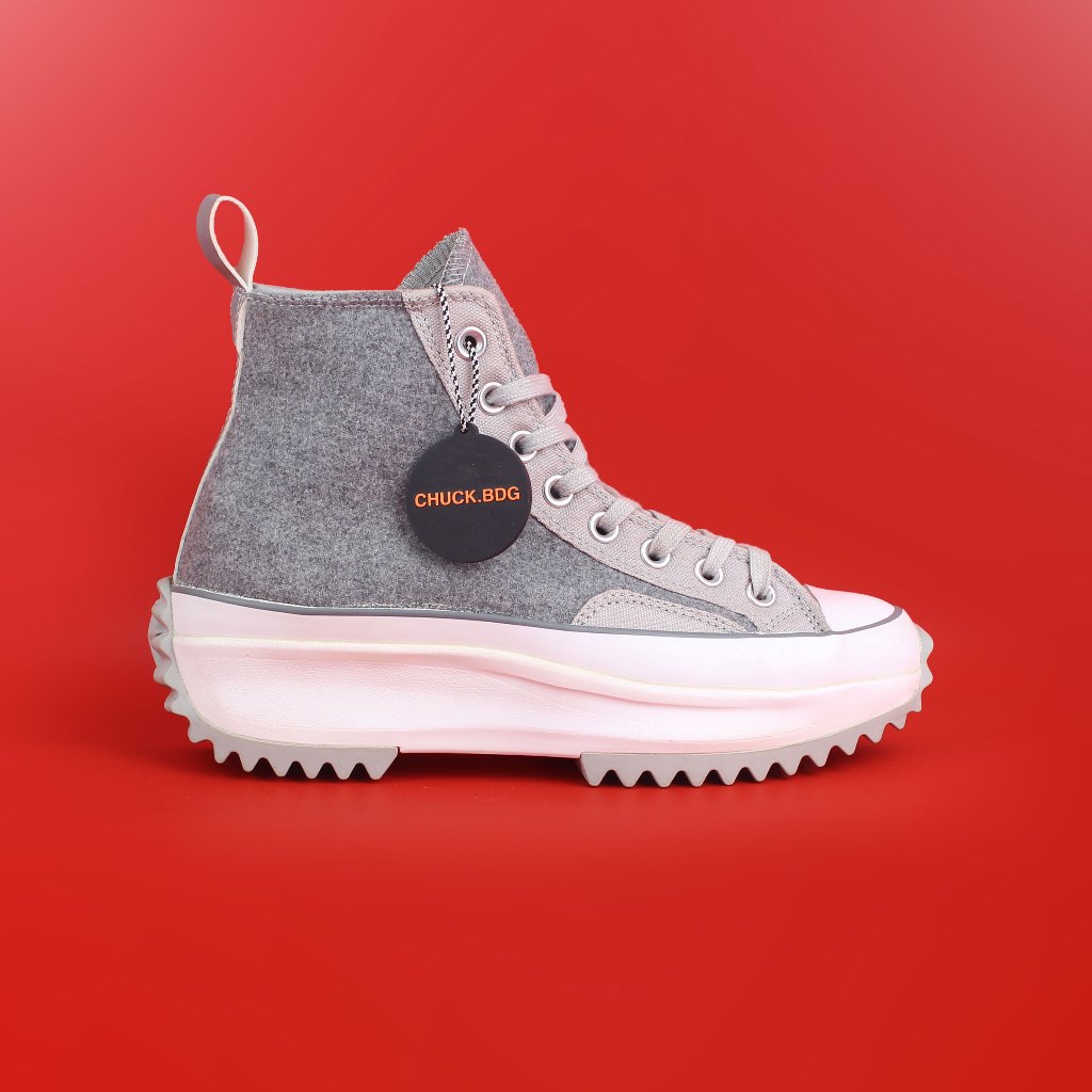 Sneakers Converse Run Star Hike High Grey 100% Original