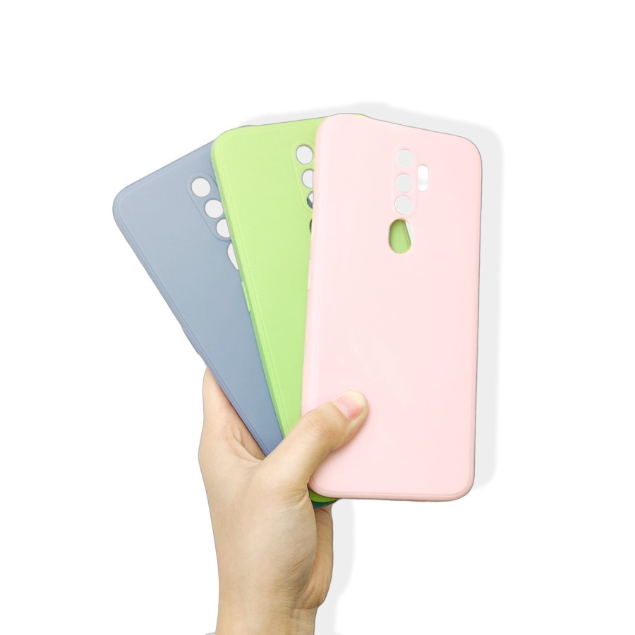 Softcase Vogue Silicone Case Candy Color Anti jamur Oppo A5/A9 2020