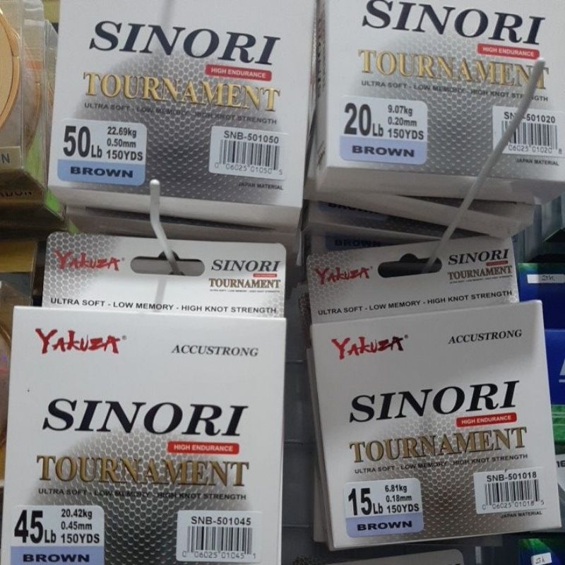 Senar Pancing Tournament SINORI JAPAN Yakuza