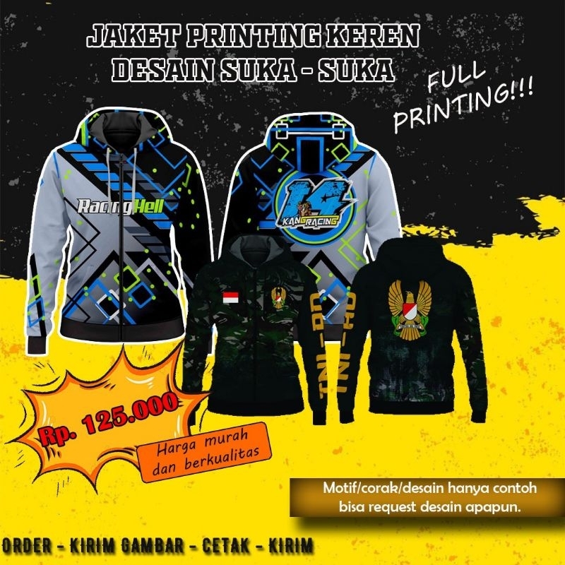 Jaket Full Print