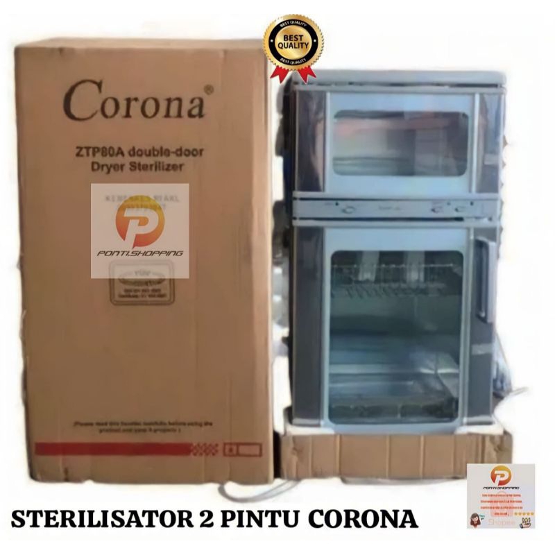 Sterilisator Corona 2 Pintu/Alat Sterilisator