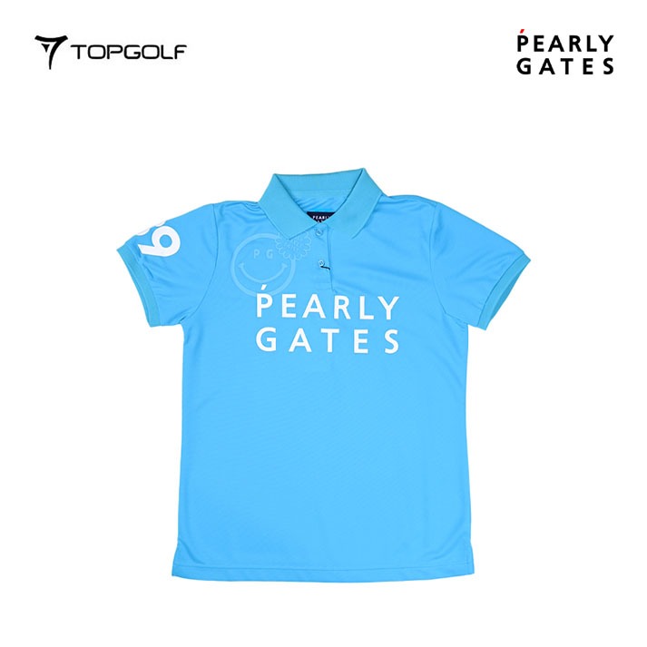 NEW PRODUCT PEARLY GATES POLO SHIRT W KNT 55-4199302 BL SUMMIT EXPEDITION