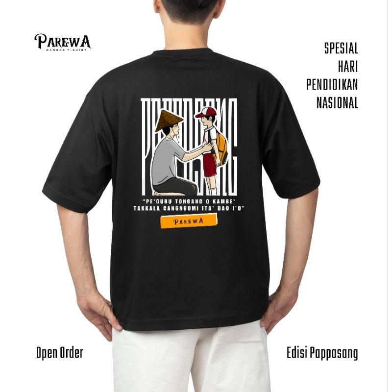 Baju Kaos Sablon Mandar | Kaos Custom | Kaos Parewa