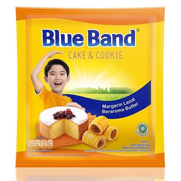 

Harga Kompetitif Blue Band Cake and Cookies 2 gr Margarin untuk Kue HALAL Blueband