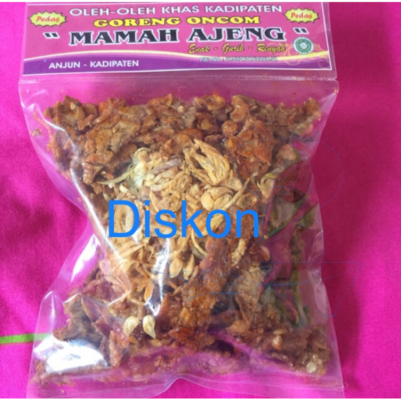 

Jaminan Termurah: Fresh,Oncom Kering Mama Ajeng