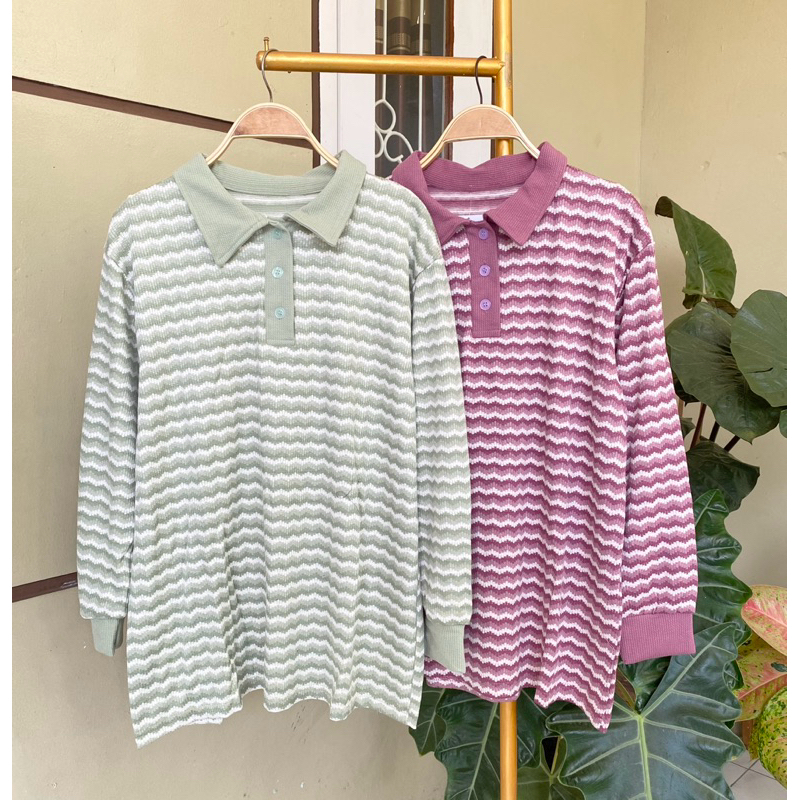 atasan wanita kaos knit premium atasan wanita knit  busui