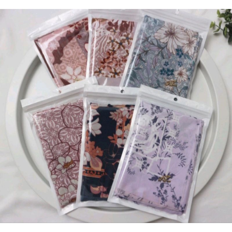 PAKET USAHA 6 PCS HIJAB VOAL