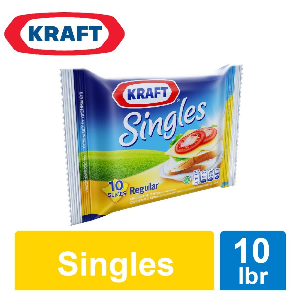 

120gr Singgels 8 Slice Kraft Keju High Calcium