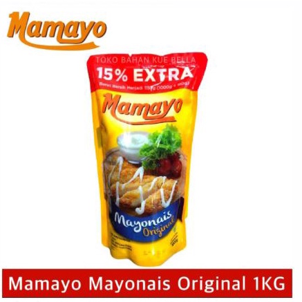 

Cuma disini Mamayo Mayonais Original 1kg Gosend Grab Only