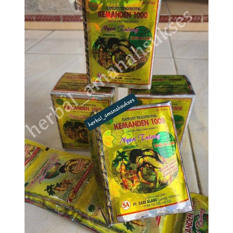 

Cepaat KEMANDEN 1 original kemasan terbaru