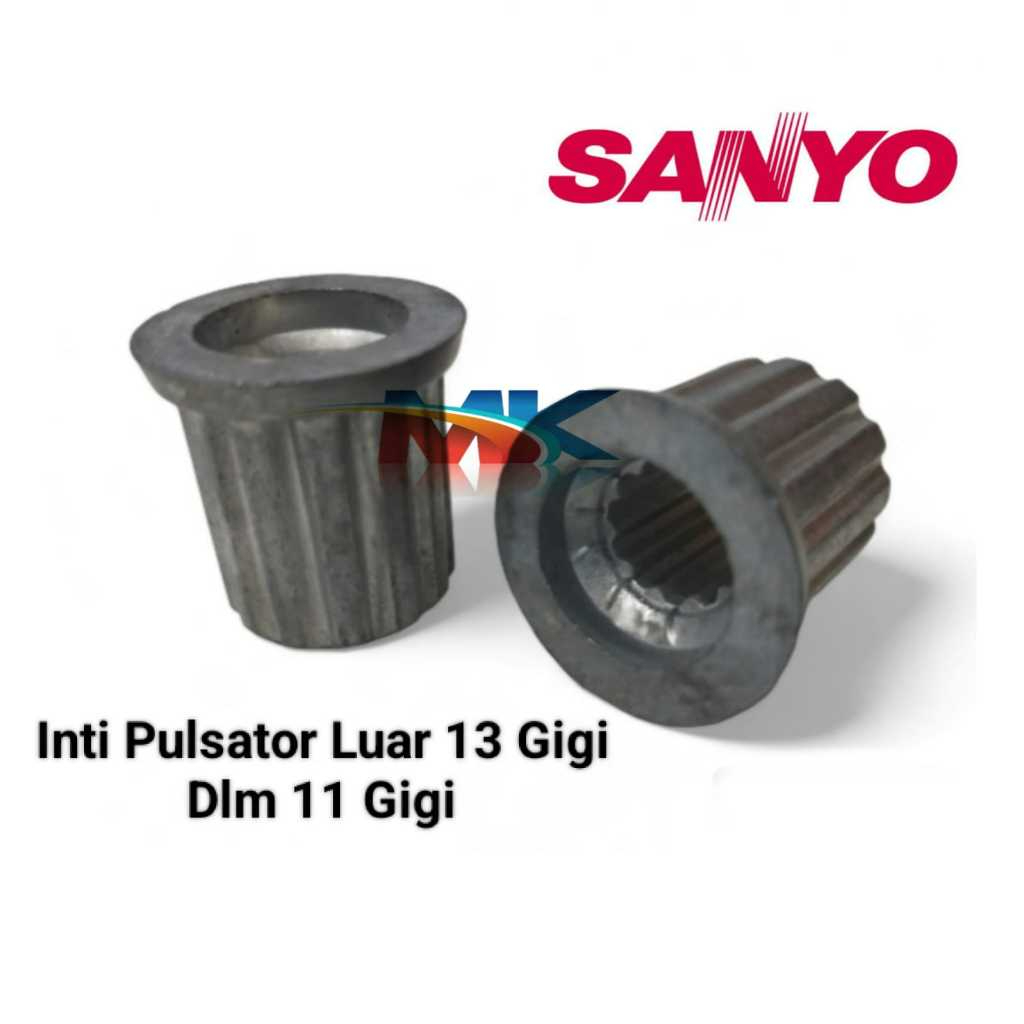 INTI PULSATOR MESIN CUCI SANYO 1 TABUNG / 2 TABUNG