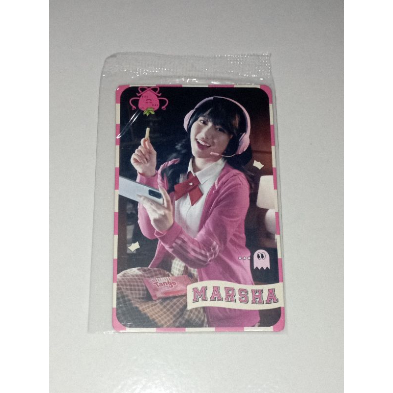 Photocard PC Marsha JKT48 x Tango