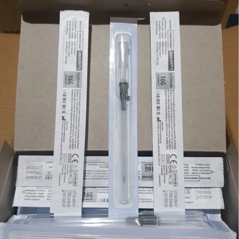 IV Catheter Abbocath Venisystems 16 G 16G