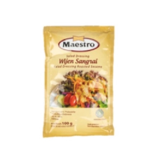 

Serba diskon Maestro Wijen Sangrai Sachet 3 x 1 gr