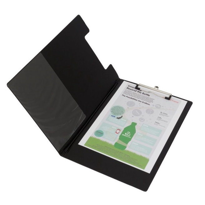 

KODE W3C7 Clipboard Papan Jalan Alas Ujian Folio Bantex With Cover 4211