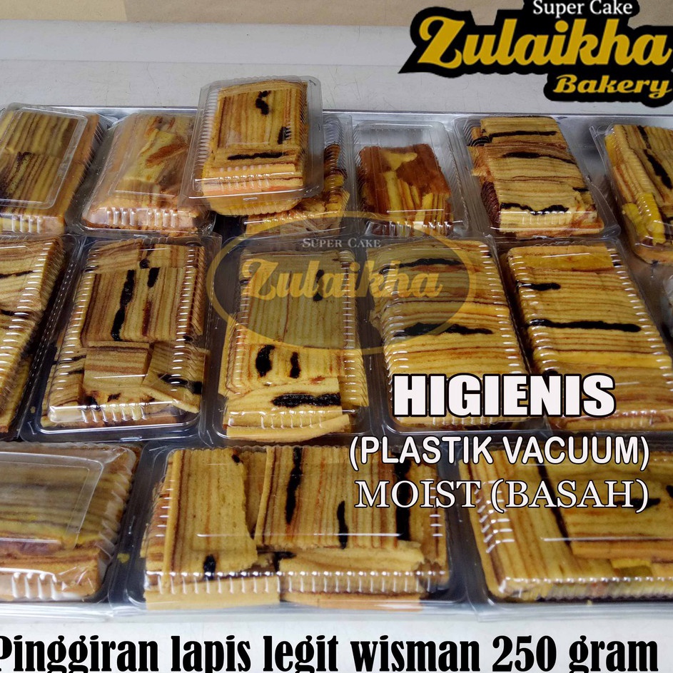 

Harga Promo PINGGIRAN KUE LAPIS LEGIT WISMAN 25 GRAM