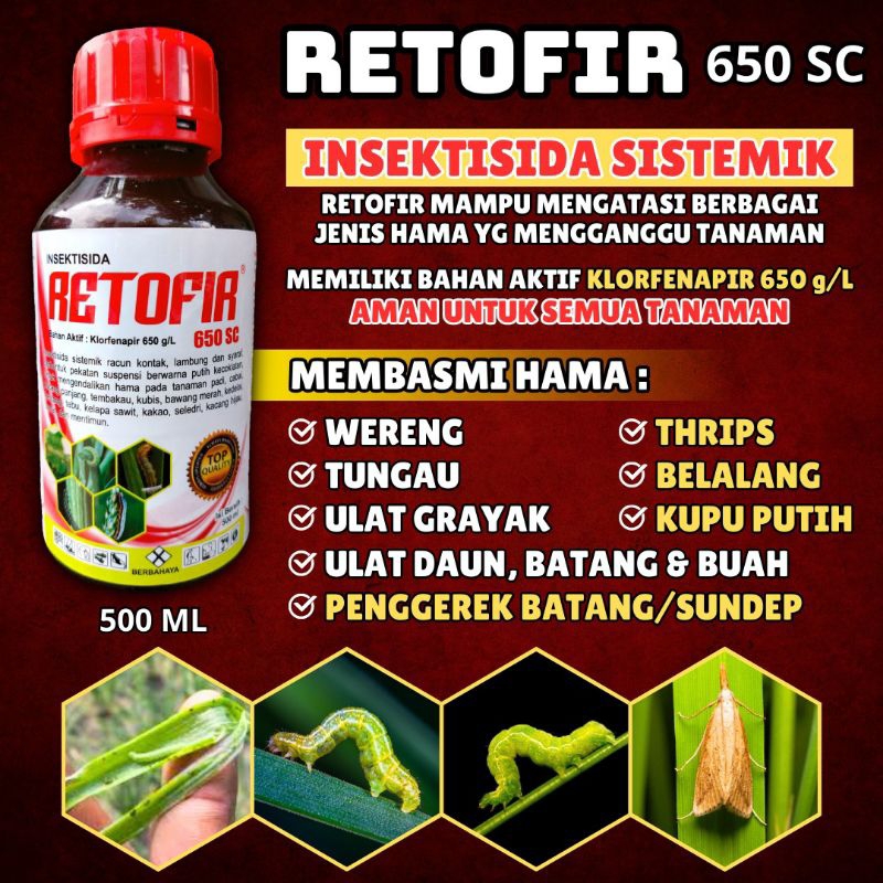 RETOFIR INSEKTISIDA ULAT AMPUH