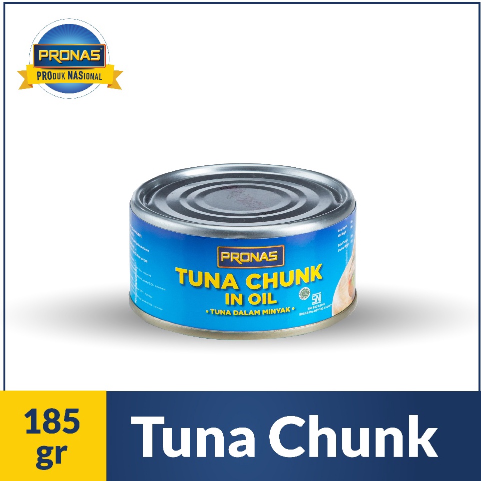 

Cuma hari ini Pronas Tuna Chunk in Oil 185g