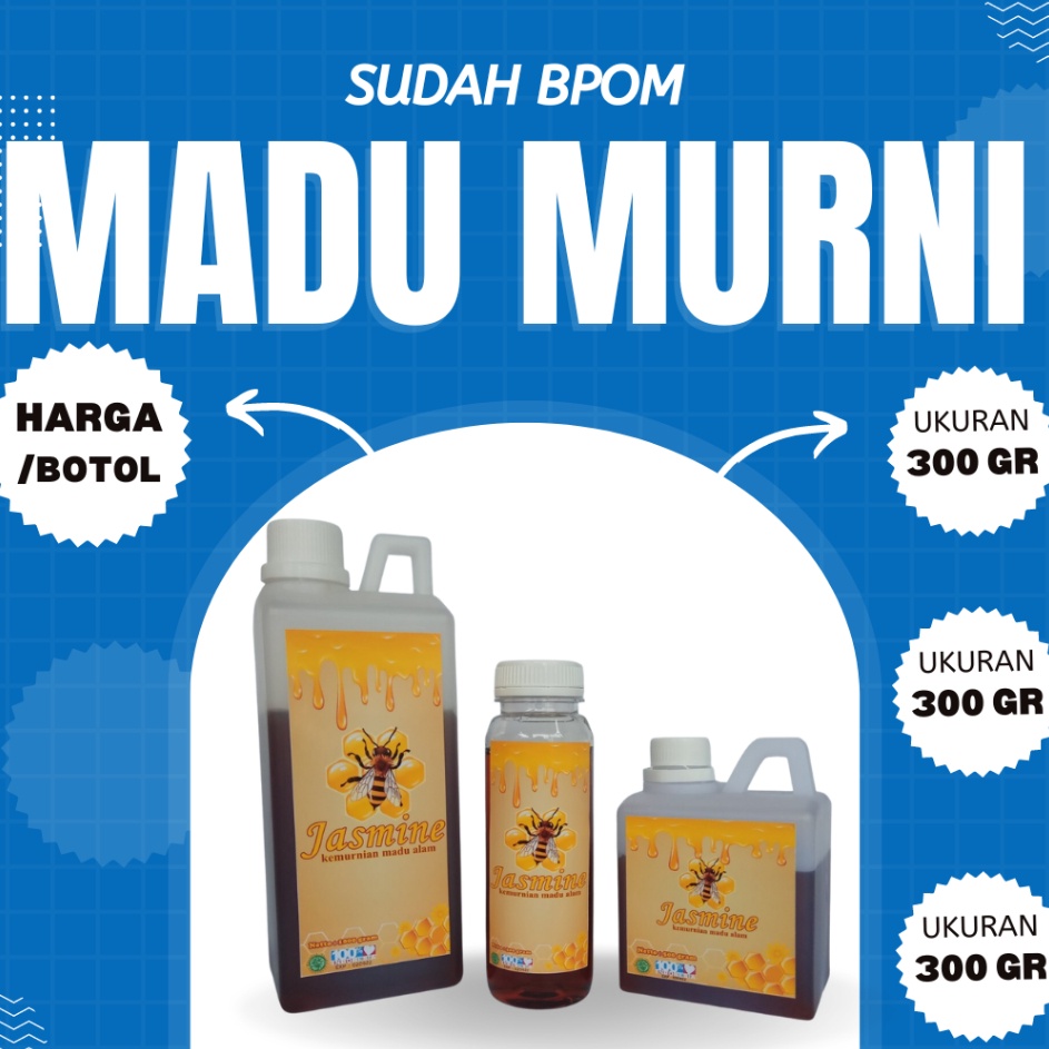 

Harga Kompetitif Madu Murni Asli Berbagai Ukuran 3 5 DAN 1 GRAM