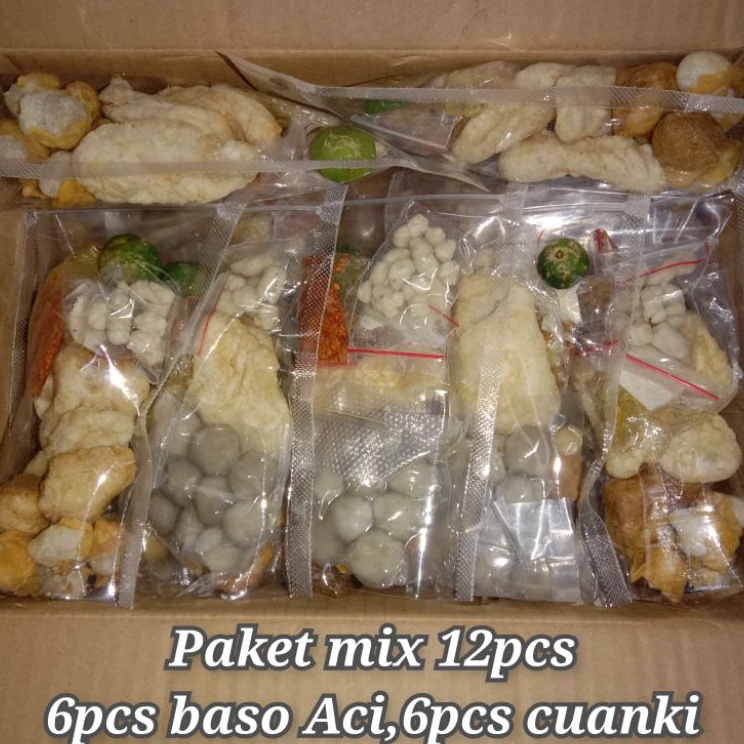 

Meroket PAKET MIX CUANKI INSTANBASO ACI MIXSEBLAK MIE DAN CUANKI MIE