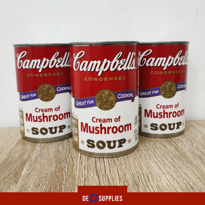 

Top Product Campbells Cream of Mushroom Soup 35gr Sup Krim Jamur Campbell USA