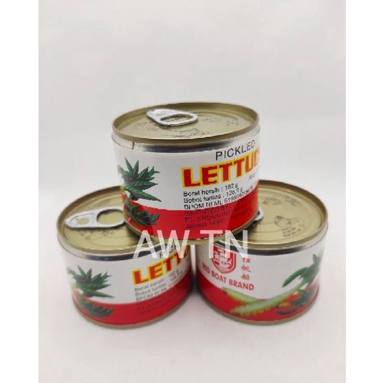 

Keren abis lettuce acar selada dalam kaleng TTs