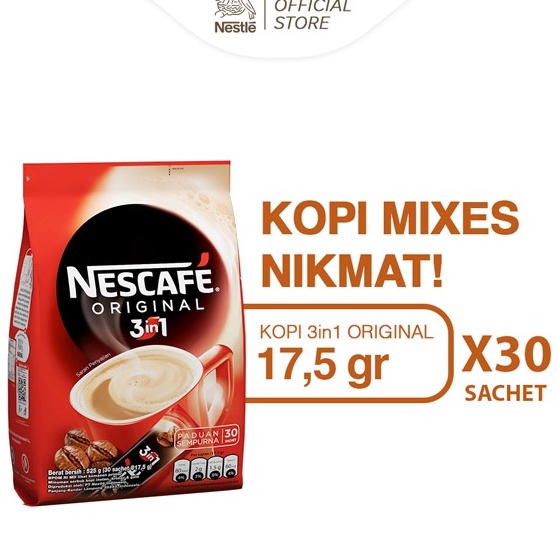 

Diminati Nescafe Original 3in1 175gr x 3