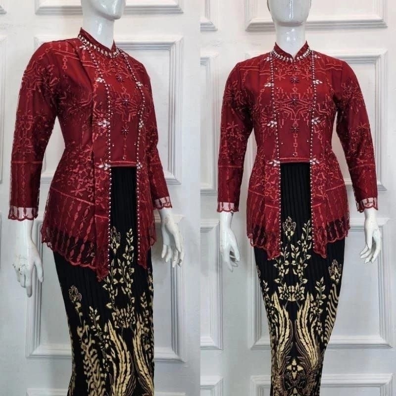 Kebaya Kutu Baru Shanghai Original Brand Premium - Kebaya Pesta Modern - Kebaya Wisuda Remaja