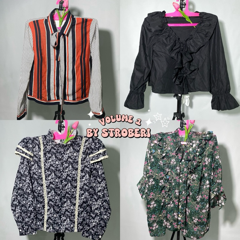 (Volume 1) Pl Blouse Premium/ Pl Blouse Koreanstyle/ Pl Blouse Pita/ Pl Baju Korean/Blouse Murah/Blo