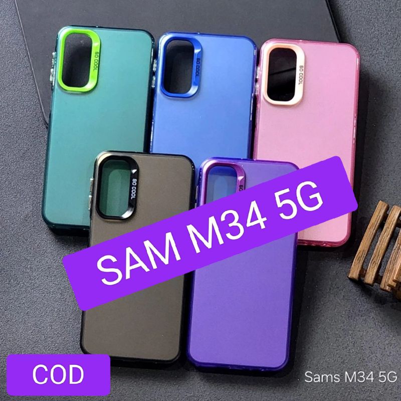 CASE IMD HYBRID PLATE HOLOGRAM SAMSUNG M34 5G CASE IMD HOLOGRAM SAMSUNG ORIGINAL
