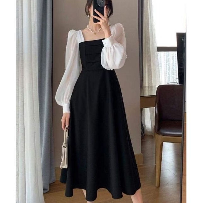 Dress Cantik, dress wanita, dress gereja, abaya, gamis, set, setcel, baju gereja, baju pesta, kemeja