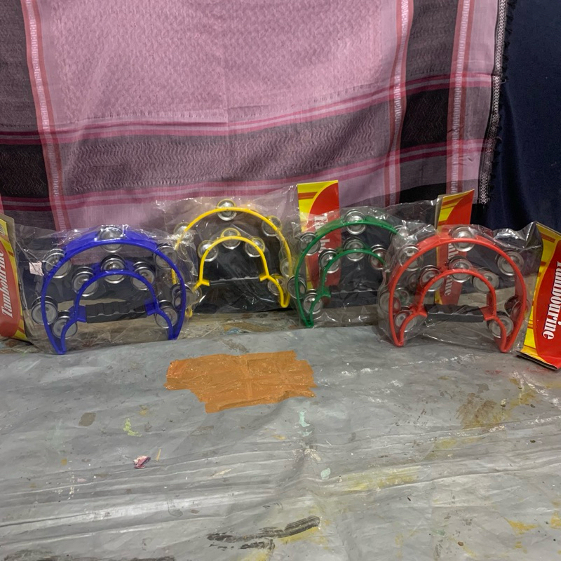 Kecrik Tambourine Double Icik Icik Rebana Qasidah Marawis