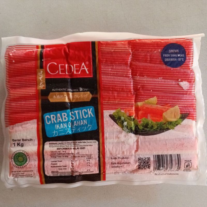 

Cedea crab stick 1 kg